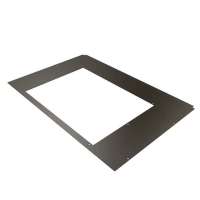 BRP1UBK - BRP SERIES1U BRUSHED RACK PANEL