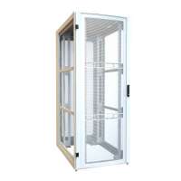 RB-HFMD3 - RB-HFM SERIES3U FINGER MANAGER WITH DOOR