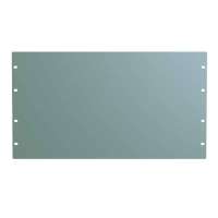 PBPS19014LG2 - PBPS SERIES8U FLAT STEEL RACK PANEL