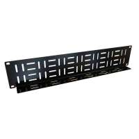 PBPA19003BK - PBPA SERIES2U FLAT ALUMINUM RACK PANEL