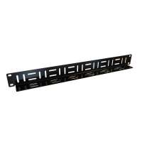 PBPA19001BK - PBPA SERIES1U FLAT ALUMINUM RACK PANEL