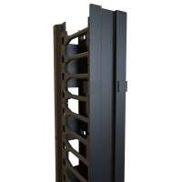 PBPS19001GY2 - PBPS SERIES1U FLAT STEEL RACK PANEL