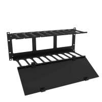 PBFS19001BK - PBFS SERIES1U FORMED STEEL RACK PANEL