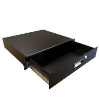 PBPA19010BK2 - PBPA SERIES6U FLAT ALUMINUM RACK PANEL