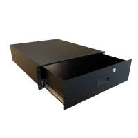 PBPA19008GY2 - PBPA SERIES5U FLAT ALUMINUM RACK PANEL