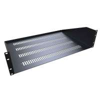 PBPS19017BK - PBPS SERIES10U FLAT STEEL RACK PANEL