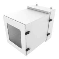 APB19010BK1 - APB SERIES6U ADJUSTABLE DEPTH WALL RACK