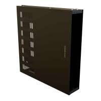 APBS198UBK - APBS SERIES8U ADJ WALL RACK WITH SHELF