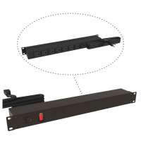 RB-AWR8 - RB-AWR SERIES8U ADJUSTABLE WALL RACK